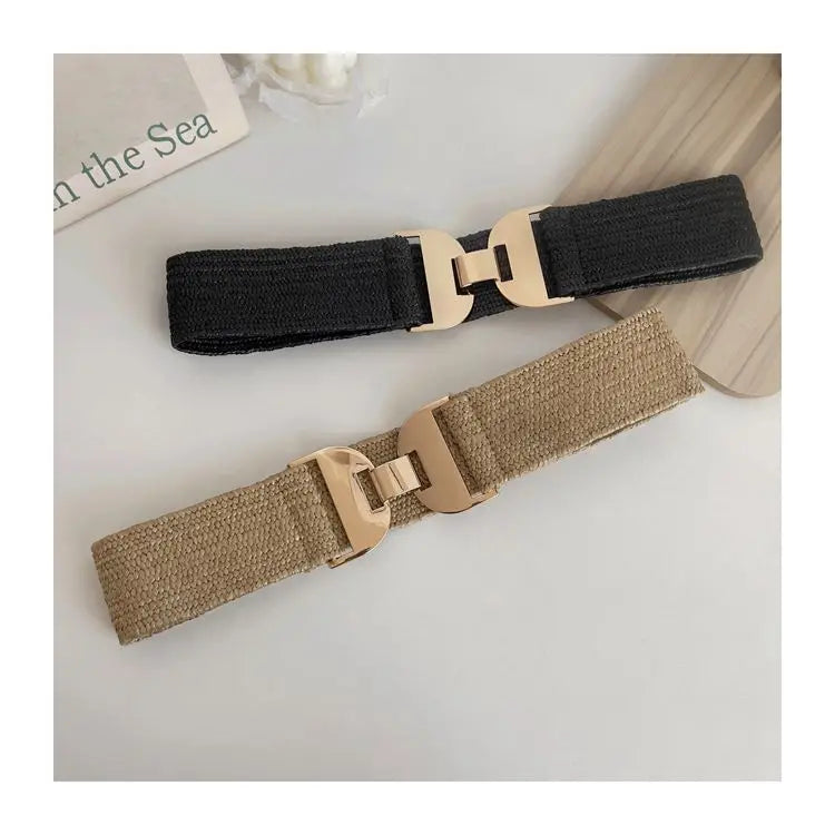 Ceinture Tressée Mode Femme
