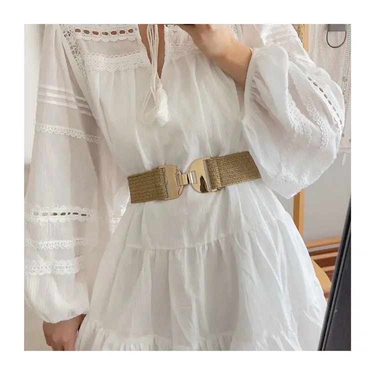 Ceinture Tressée Mode Femme